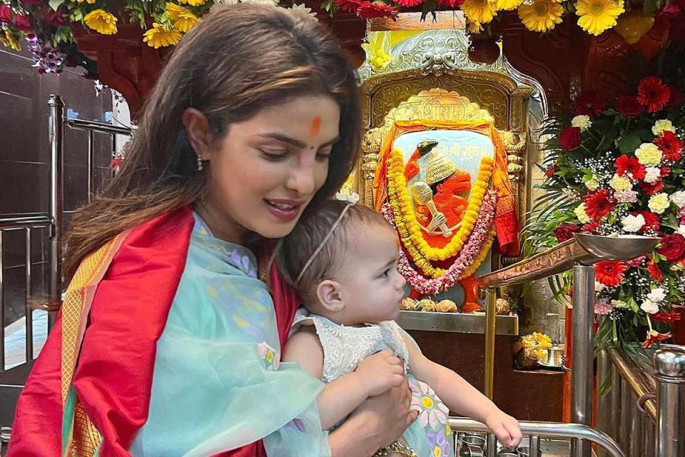 Priyanka Chopra/Instagram Priyanka Chopra Jonas and daughter Malti Marie