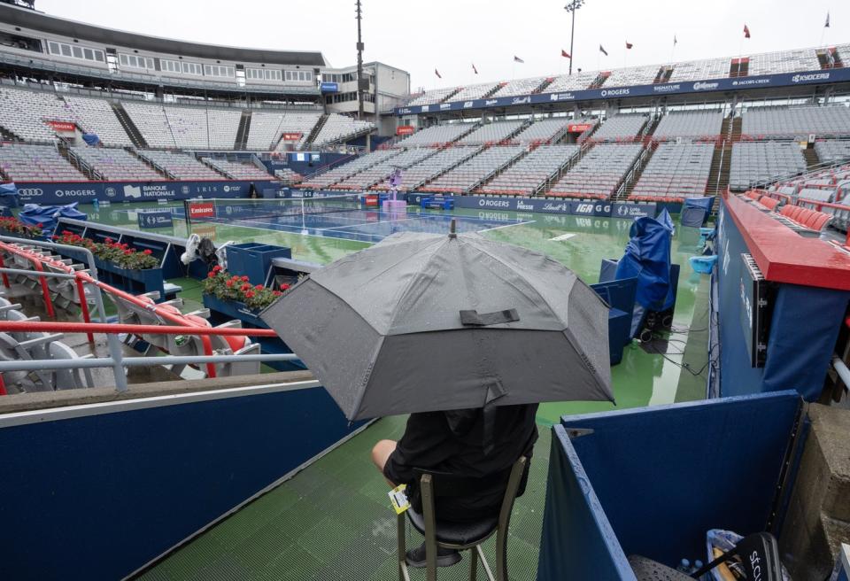 National Bank Open matches in Montreal postponed due to rain Yahoo Sports