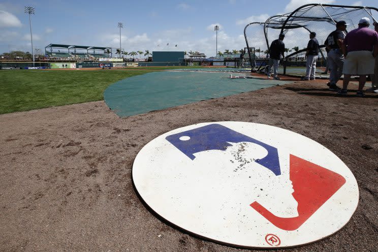 Spring training baseball is almost here. (Getty Images/Joe Robbins)