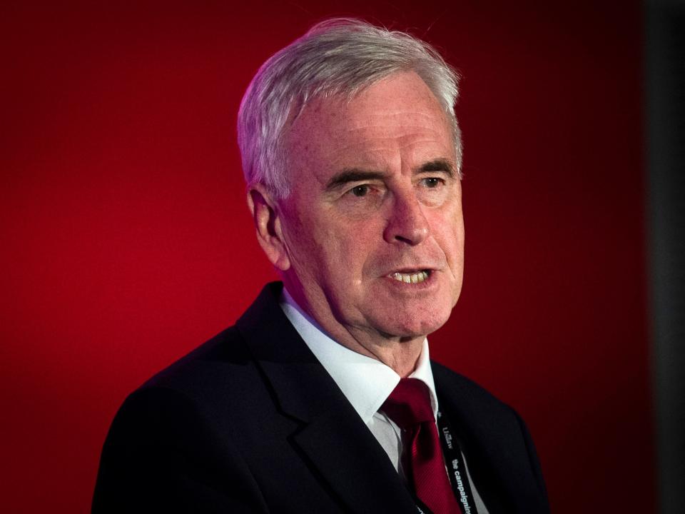 Labour conference - LIVE: Leadership faces backlash after John McDonnell says new Brexit referendum should not include remain option