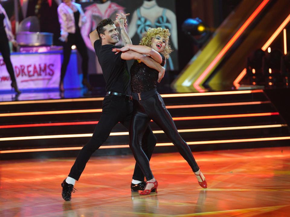 Melanie C and Gleb Savchenko on DWTS