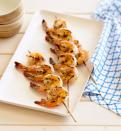 <p>Shrimp is another type of seafood that’s low in calories and high in protein, with less than 100 calories and 22 grams of protein in a 4-ounce serving. And it doesn’t have to be saved for special occasions—try this <a href="https://www.prevention.com/food-nutrition/recipes/a26986140/shrimp-avocado-and-egg-chopped-salad-recipe/" rel="nofollow noopener" target="_blank" data-ylk="slk:Shrimp, Avocado, and Egg Chopped;elm:context_link;itc:0;sec:content-canvas" class="link ">Shrimp, Avocado, and Egg Chopped</a> salad for lunch next week.</p>