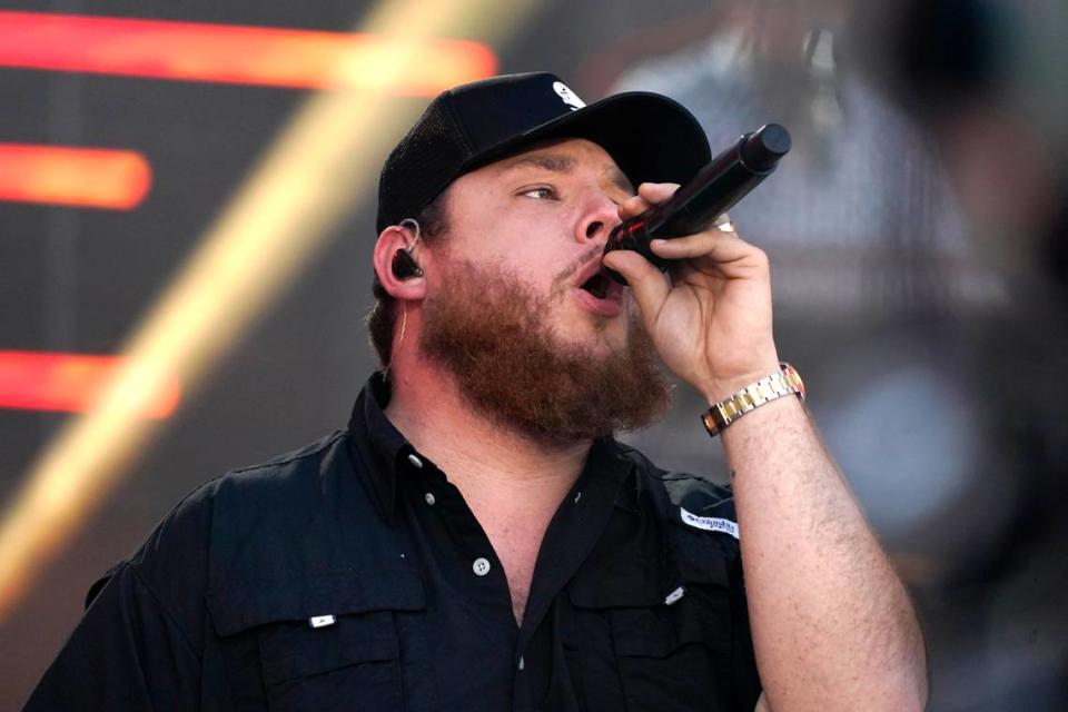 Country music star Luke Combs will perform at Beaver Stadium in April.
