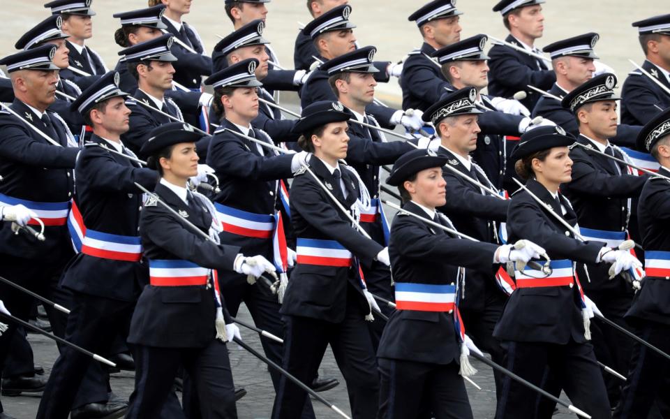 Some 2,000 troops took part in Bastille Day  - REUTERS