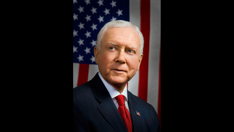 <ul> <li>Orrin G. Hatch net worth: $4,319,020</li> <li>Party affiliation: Republican</li> </ul> <p>Born in 1934, Orrin Hatch has been a fixture in Washington politics since he was elected to the U.S. Senate 40 years ago in 1977. One of the most powerful legislators in America, Hatch chairs the massively influential Senate Finance Committee, which has the widest jurisdiction of any committee in either house and oversees more than half the federal budget. </p>