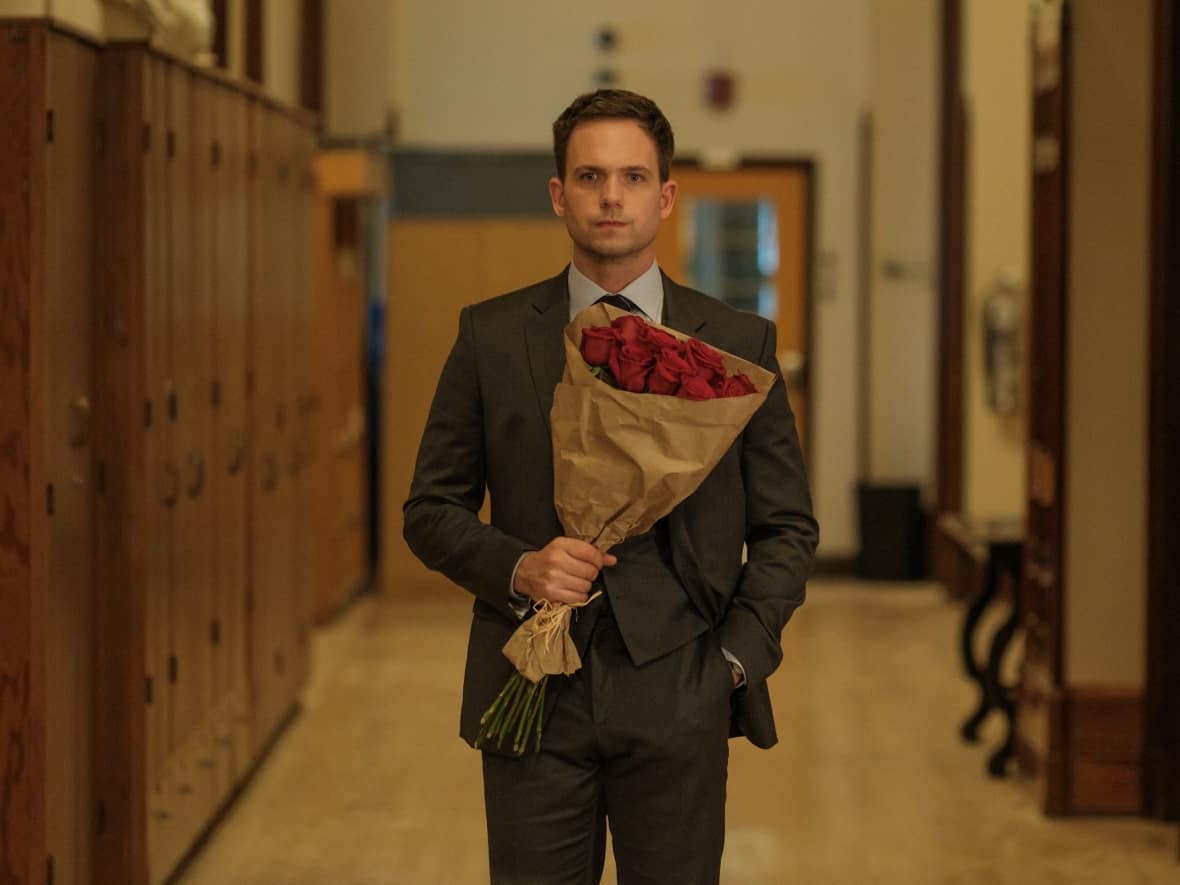 Patrick J. Adams, the former star of Suits, stars in CBC's Plan B. The actor tackles a role originated by Quebecois actor Louis Morrisette, who is also the showrunner of the English-language adaptation. (CBC - image credit)