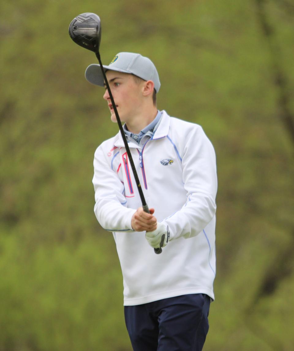Hartland's Michael Maurin was the medalist in the Bedford Valley Invitational in Battle Creek.