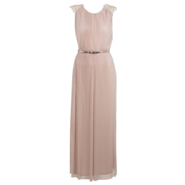 Plisse embellished maxi dress - £59 – Miss Selfridge