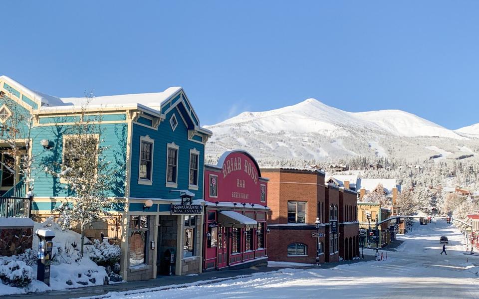 The top lift in Breckenridge is the highest in North America