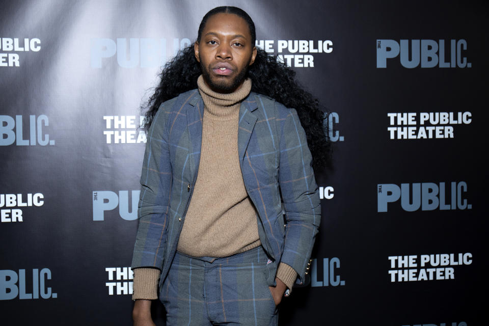 NEW YORK, NEW YORK - MARCH 27: Jeremy O. Harris attends 'Ain't No Mo' opening night at The Public Theater on March 27, 2019 in New York City. (Photo by Santiago Felipe/Getty Images)