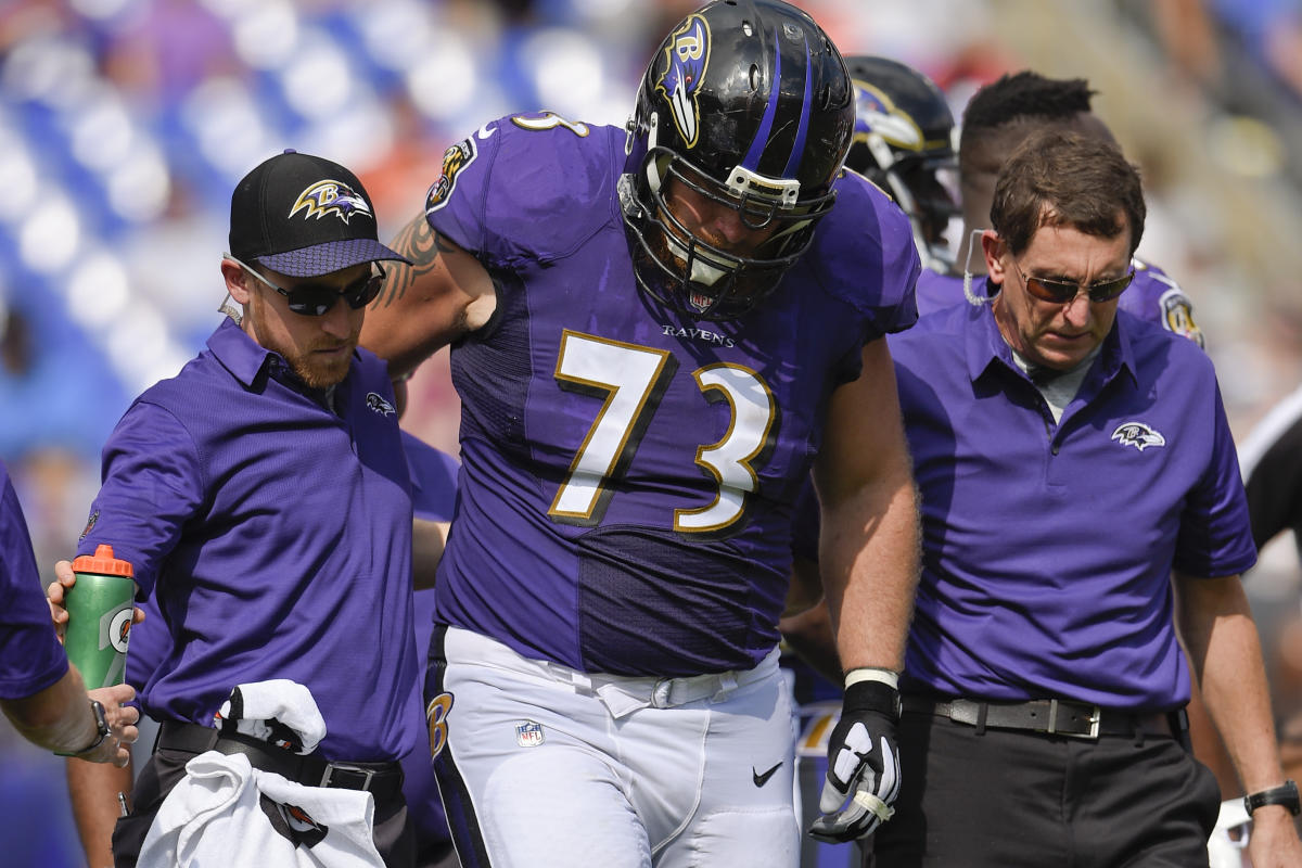 Marshal Yanda might not be a famous name, but his injury is crushing for  Ravens