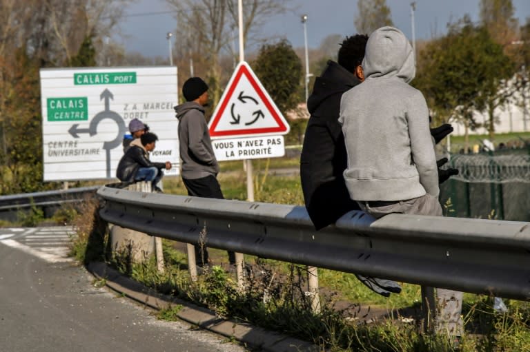 Hundreds of migrants have flocked to Calais, desperate to reach Britain