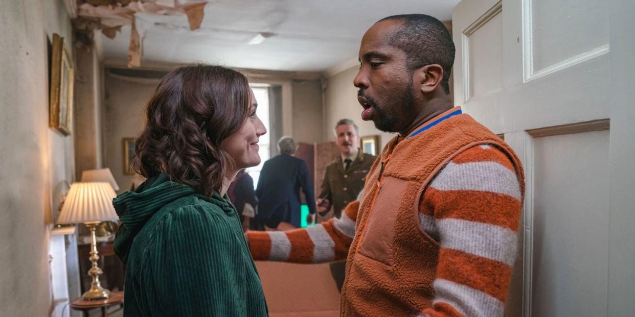 charlotte ritchie as alison, kiell smith bynoe as mike, ghosts season 5