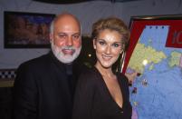 <p>CANADA - SEPTEMBER 25: Celine Dion Starts World Tour In Quebec, Canada On September 25, 1995-With husband Rene Angelil. (Photo by Michel PONOMAREFF/PONOPRESSE/Gamma-Rapho via Getty Images)</p> 