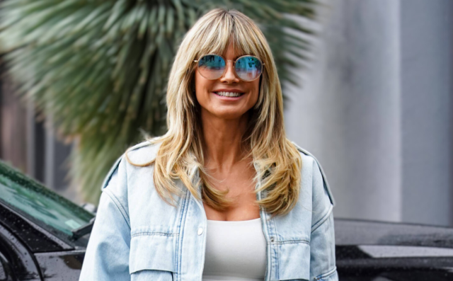 Heidi Klum Is Breathtaking in a Black Corset Top — Get the Look