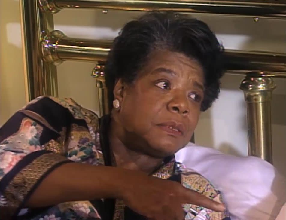 <i><strong>Maya Angelou</strong></i><br />It's one of the most important lessons Oprah ever learned from Maya Angelou. "If a person says to you, 'I'm selfish,' or, 'I'm mean,' or, 'I am unkind,'&hellip; believe them," Angelou advised in 1997. "They know themselves much better than you do."