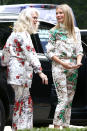 <p>Paltrow brought her entire family, including her actress mom, along for the Summer Soirée event at the Goop MRKT pop-up in the Hamptons. The two even wore matching Prada pantsuits for the occasion. (Photo: MiamiPIXX/BACKGRID) </p>