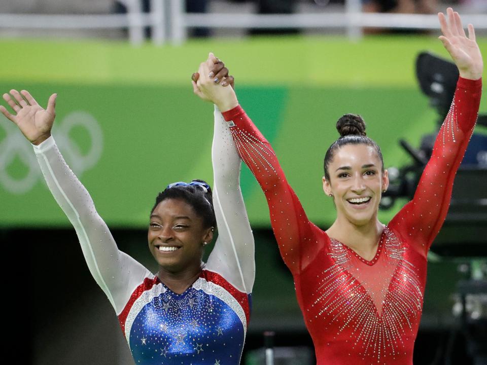 Aly Raisman Simone Biles