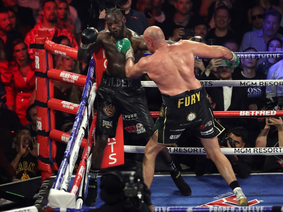 Tyson Fury has been subject to conspiracy theories over his gloves in his win over Deontay Wilder: PA