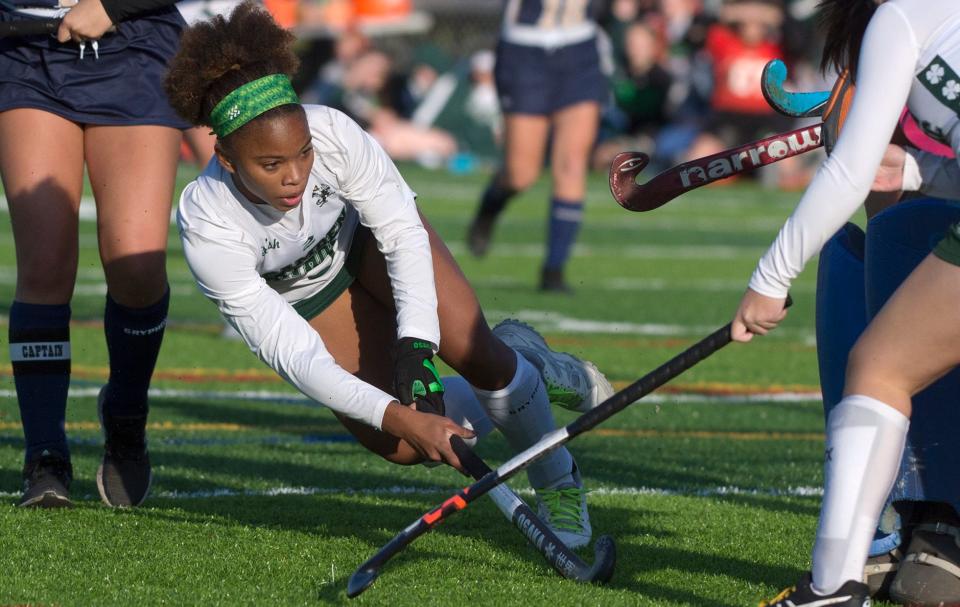 Camden Cathoic's Olivia Bent-Cole was the top-ranked female player in South Jersey high school sports for the 2022-23 season.