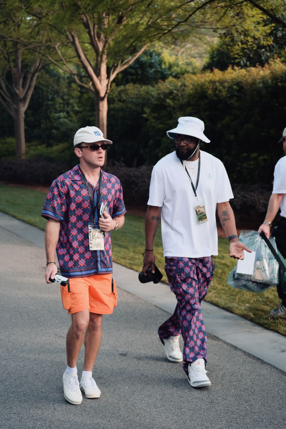 golf style at the masters