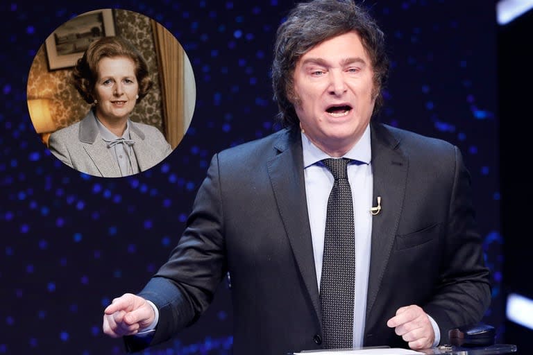 Javier Milei ya había hablado de Margaret Thatcher en el debate presidencial del balotaje 2023