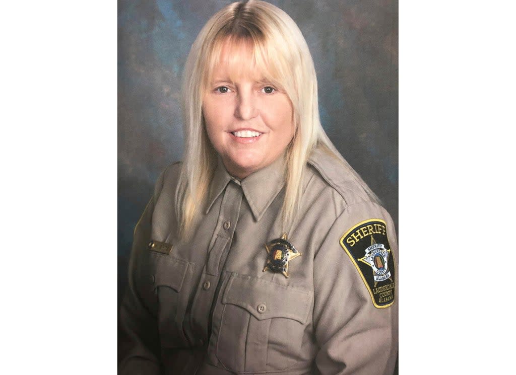Corrections officer Vicki White disappeared with an inmate last week  (ASSOCIATED PRESS)
