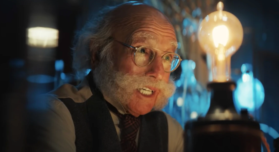 Larry David appeared in a Super Bowl advert promoting crypto exchange FTX (FTX / YouTube screen grab)