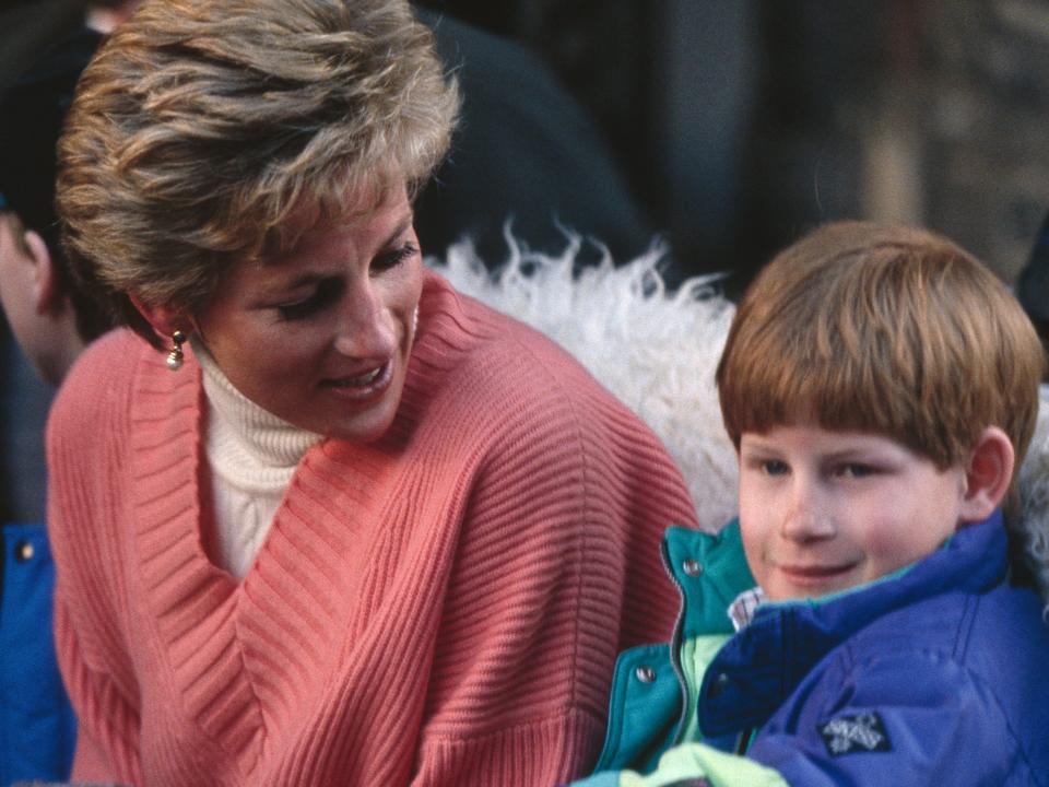 princess diana and prince harry in 1994