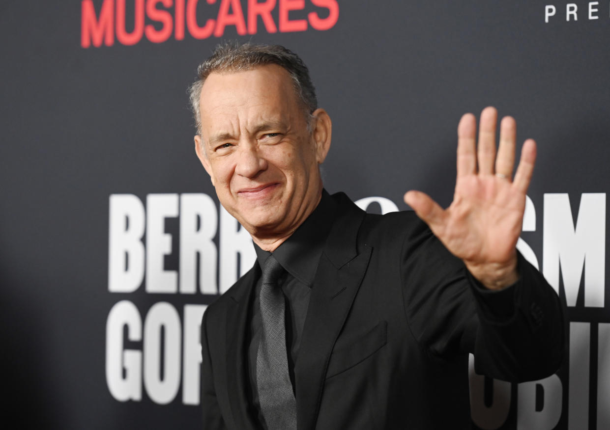 Tom Hanks en la Gala MusiCares Persons Of The Year 2023 celebrada en el Centro de Convenciones de Los Ángeles el 3 de febrero de 2023 en Los Ángeles, California. (Foto de Gilbert Flores/Variety vía Getty Images)