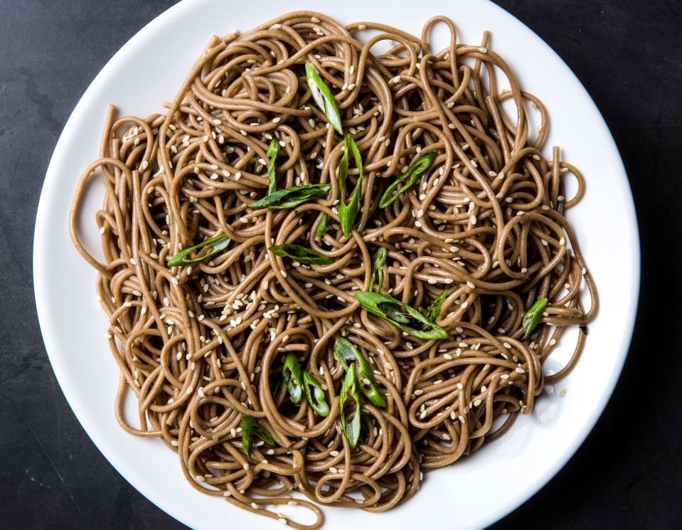 Most soups have me raiding the kitchen 30 minutes after my last slurp. But not this noodle-y, herb-packed exception.