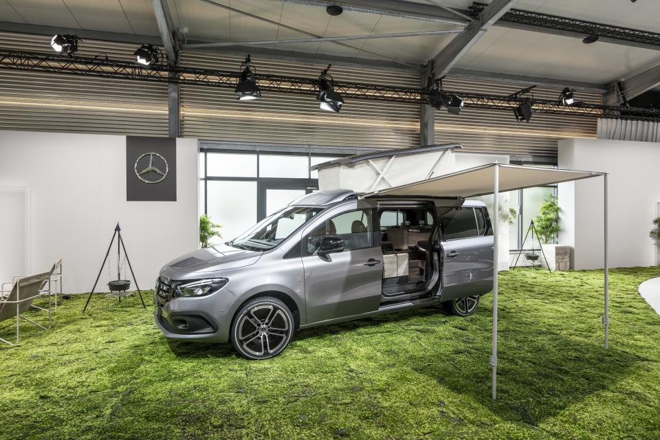 Best for Weekend Getaways: Mercedes-Benz EQT Marco Polo