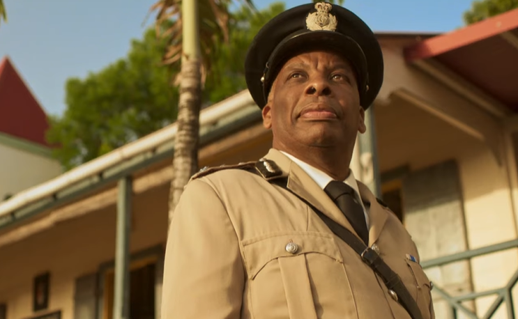 Don Warrington plays Commissioner Selwyn Patterson in 'Death in Paradise' (BBC)