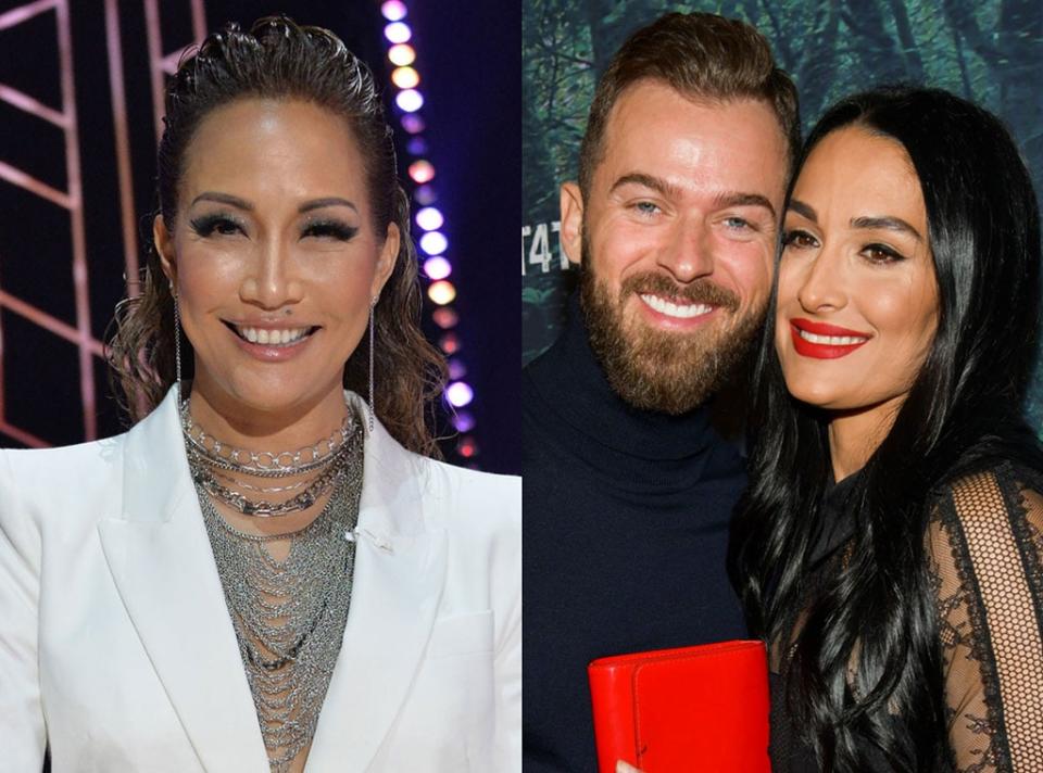 Carrie Ann Inaba, Nikki Bella, Artem Chigvintsev