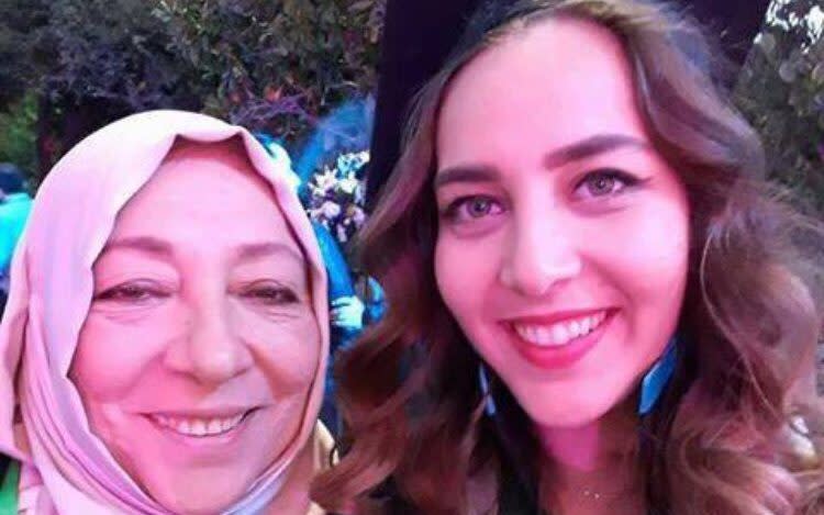Orouba Barakat, 60, and her daughter Halla were found stabbed to death in their apartment 