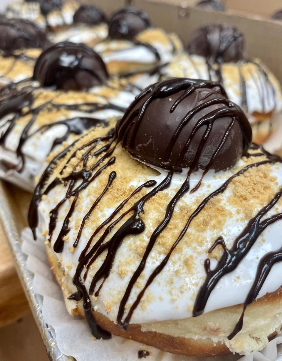 A s'mores donut from Zadie's Kosher Bake Shop in Fair Lawn.