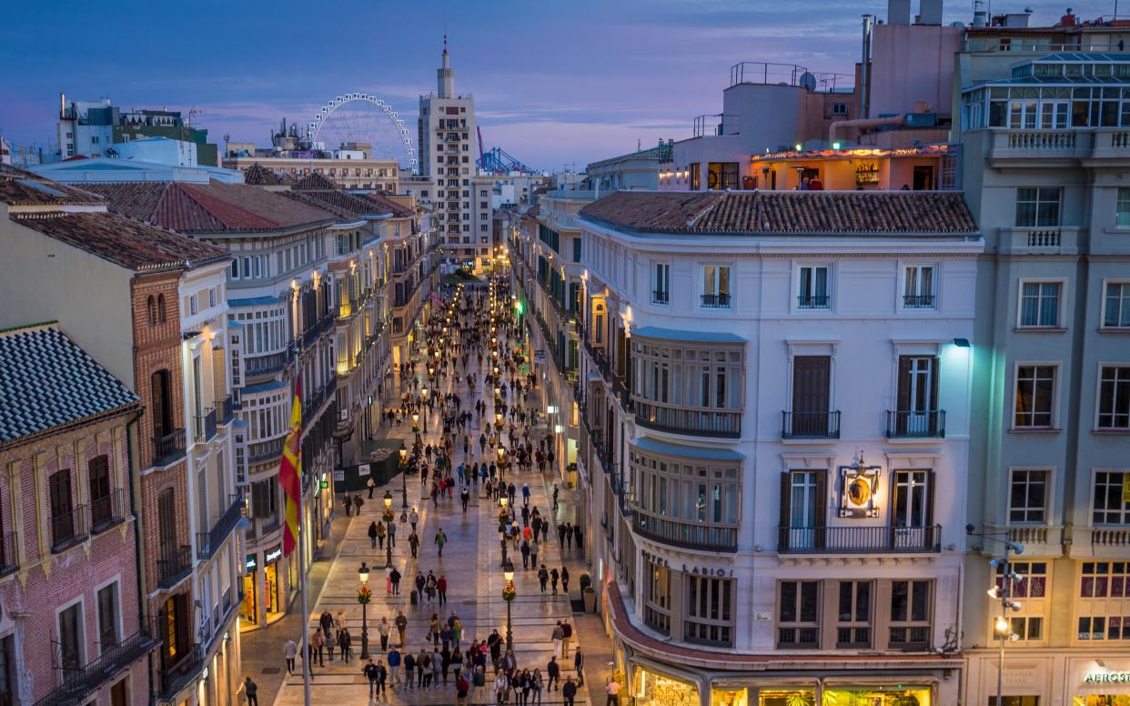 Malaga is rich with cafés and bars in the centre for after-dinner drinks, particularly around Granada, Comedias and Alcazabilla streets - @ Karen Desjardin