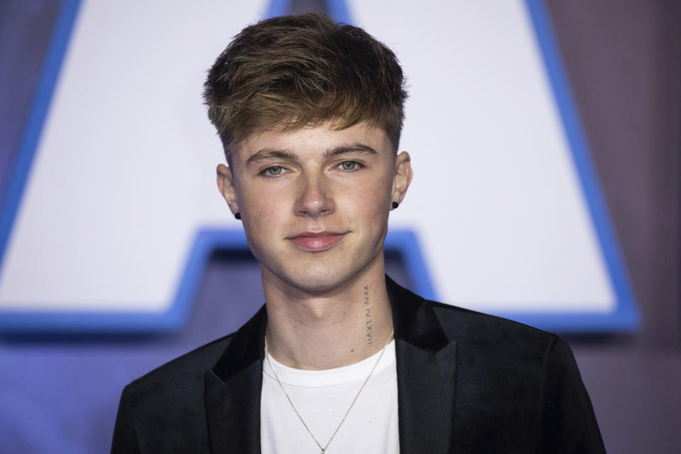 HRVY poses for photographers upon arrival at the premiere for the film 'Star Wars: The Rise of Skywalker', in central London, Wednesday, Dec. 18, 2019. (Photo by Vianney Le Caer/Invision/AP)