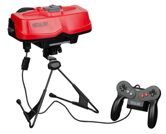 1995年 任天堂推出的 Virtual Boy