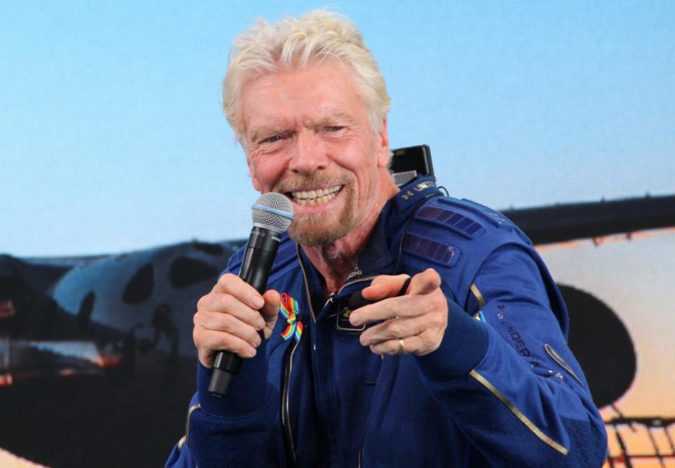 Not having the qualifications much of society deems essential did not hold  entrepreneurs like Richard Branson back (AP)