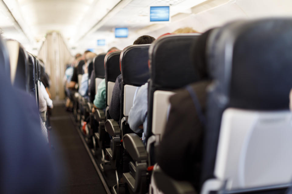 Airplane interior