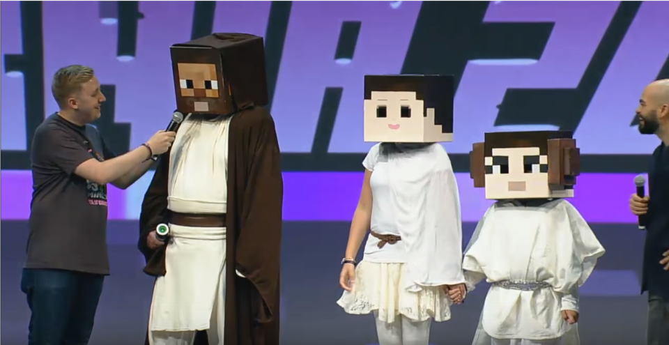 minecon minecraft costume contest