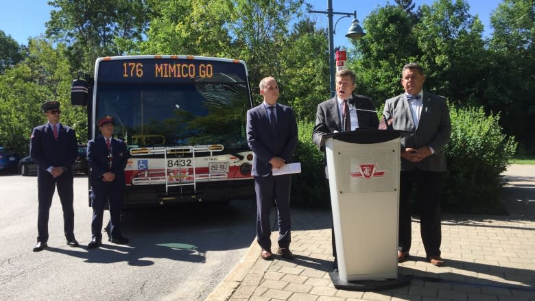 1st of its kind TTC bus route to connect Humber Bay shores to Mimico GO station