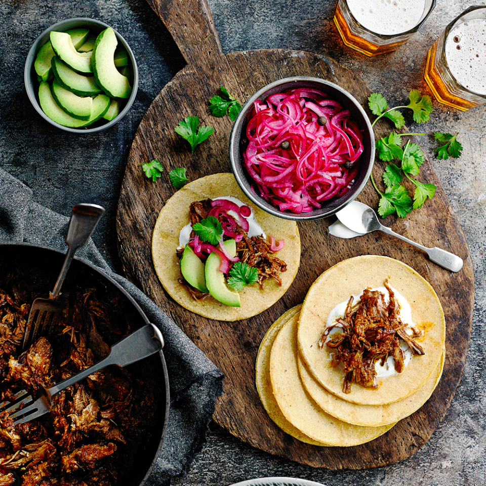 dish, food, cuisine, ingredient, meal, produce, side dish, taco, cochinita pibil, appetizer,