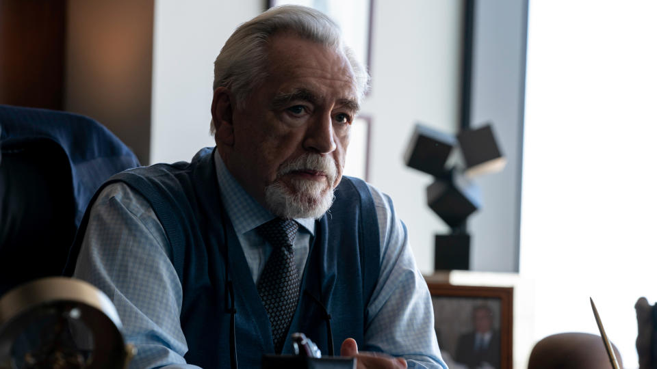 Brian Cox as Logan Roy in Succession season 3