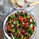 <p>Aubergines take a little longer to cook than you might think, so make sure they are succulently soft before serving this vegetarian dish.</p><p><strong>Recipe: <a href="https://www.goodhousekeeping.com/uk/food/recipes/a535150/rich-aubergine-stew/" rel="nofollow noopener" target="_blank" data-ylk="slk:Rich aubergine stew;elm:context_link;itc:0;sec:content-canvas" class="link ">Rich aubergine stew</a></strong></p>