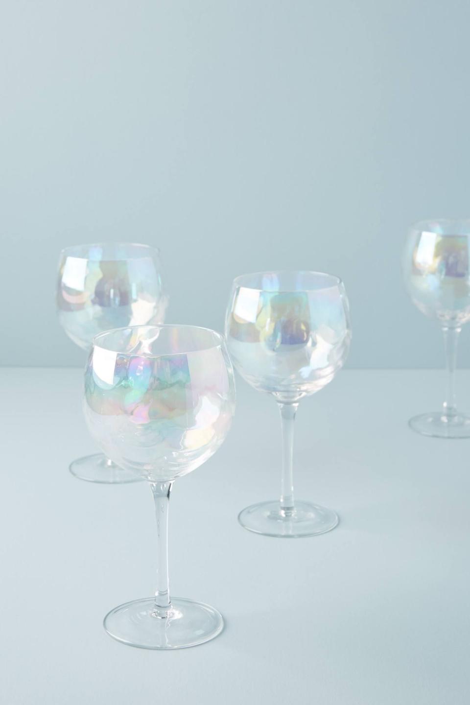 Iridescent Wine Glasses