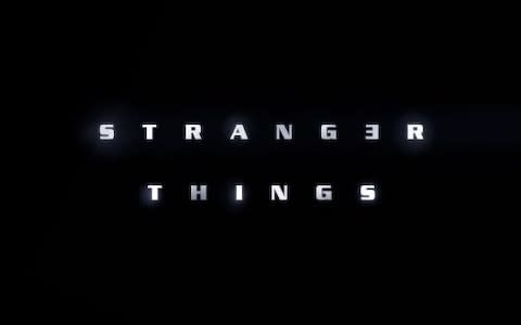 A rejected Stranger Things logo - Credit: Time Magazine/Screengrab