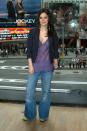 <p>See, this is why you should never be rude to your stylist. Rachel Bilson's petite frame was swallowed by her baggy jeans during her 2004 appearance. </p>