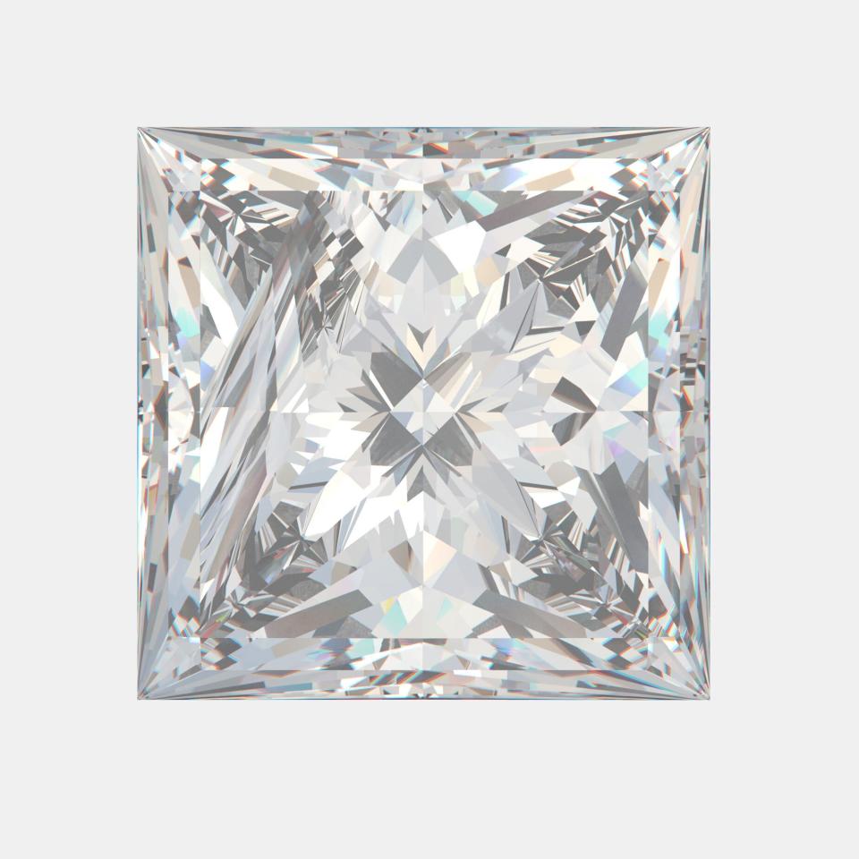 Square Cut Diamond